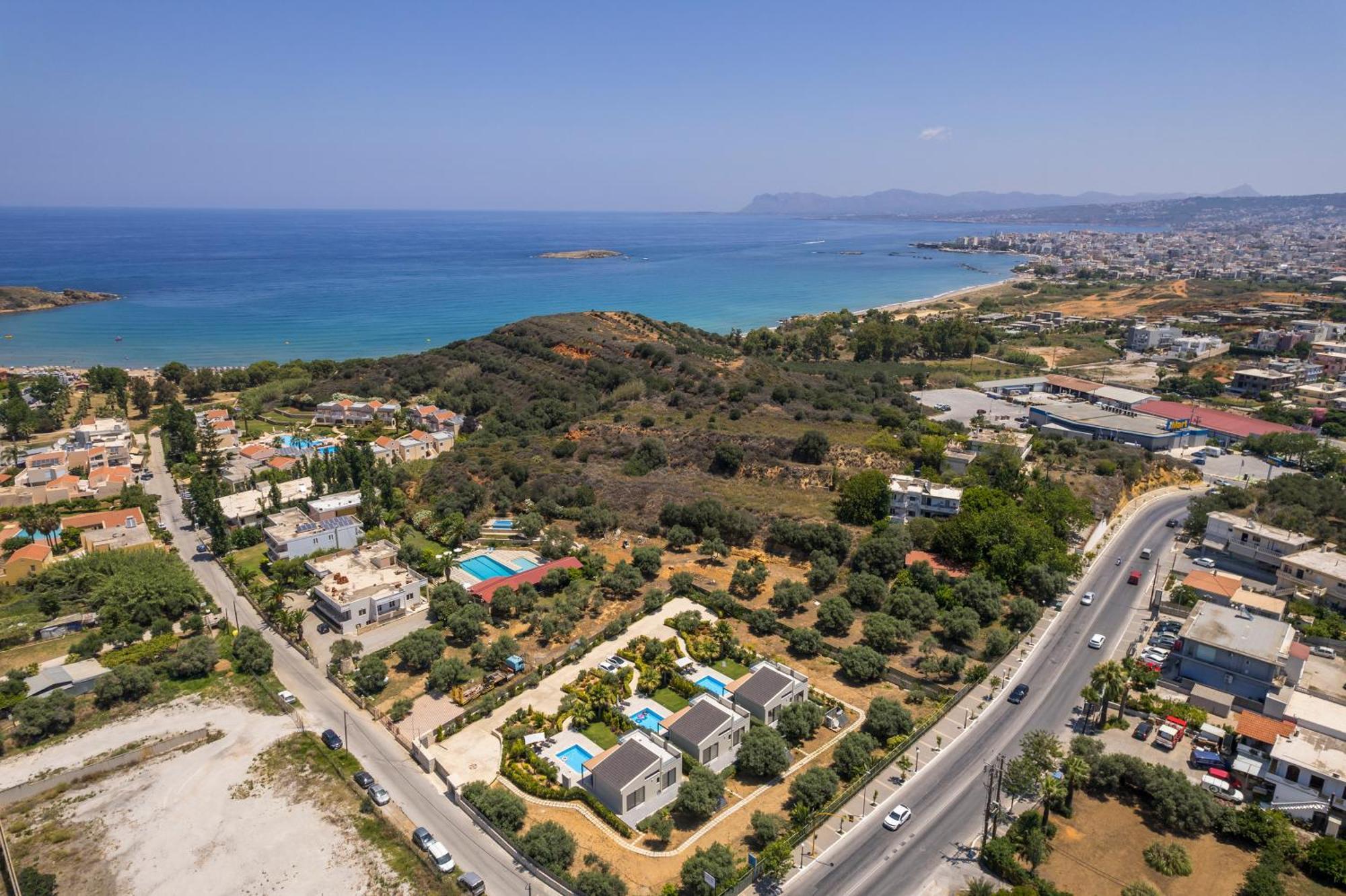 Ethereal Villas Chania Daratsos Exteriör bild